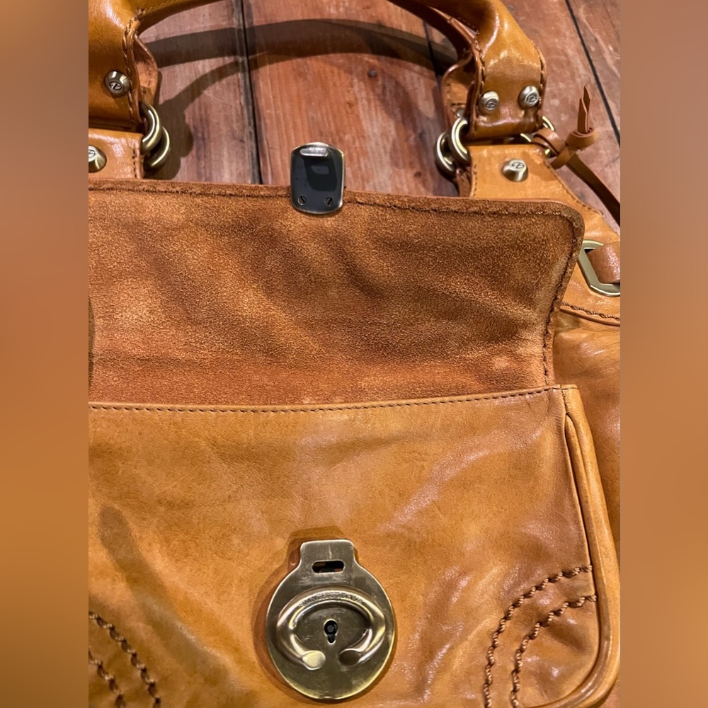 Francesco Biasia Leather Shoulder Bag - Picture 10 of 15